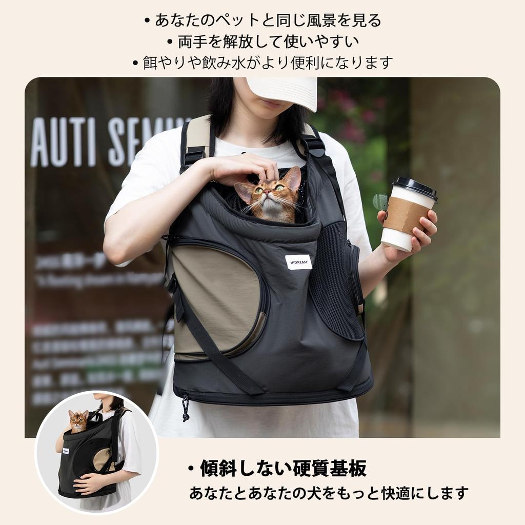 Dog and Cat Carrier Front Carrying Pet Backpack with Adjustable Shoulder Strap and Waterproof Nylon Easy To Ideal for Hospital and Emergency with