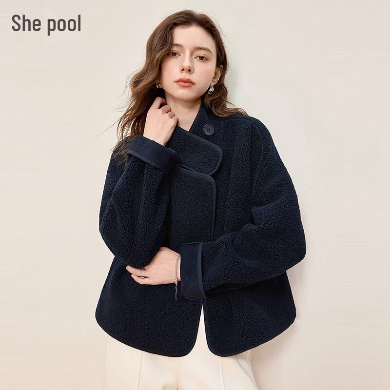 

Women s Stand-Collar Patchwork Winter Coat XL