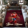 Lamin Yamal Customized Name Floor Rug Office Rug Design For Outdoor Living Rooms Entryway Kitchen Antislip Carpet Anime Office Decor Wedding Party Gif