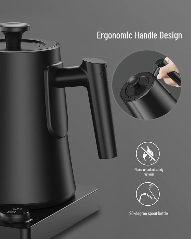 German Smart Temperature-Control Electric Kettle, Hand Drip Coffee Maker & Long Spout Kettle for Boiling Water & Brewing Tea