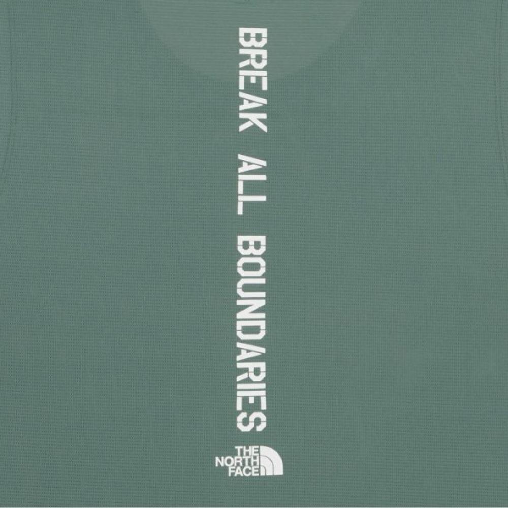 The North Face Men S Tnf Run SleeveleSS Nt7vr02c Sea Pine