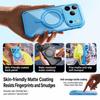 Hoop Series Magnetic 360 Rotating Invisible Stand Phone Case For iPhone 18 Pro Max, Shockproof Protective Cover