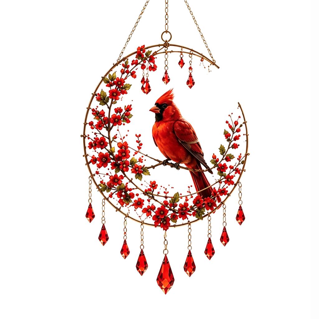 Acrylic Hanging Ornament for Garden Patio Outdoor Decor