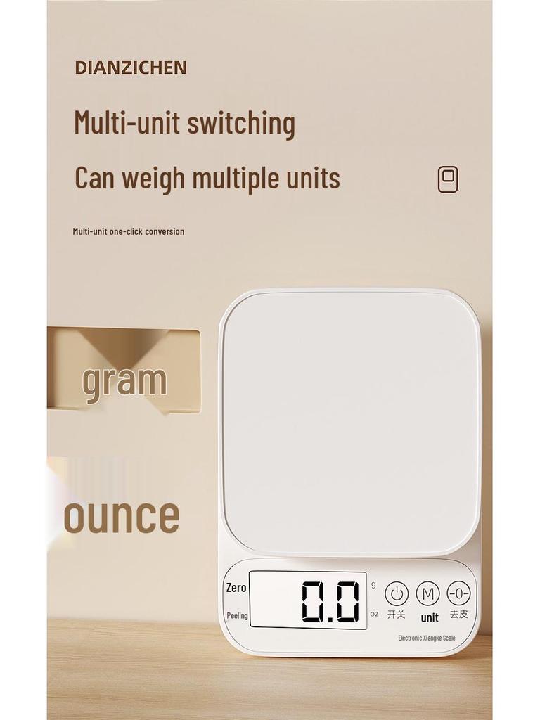 Precision Electronic Kitchen Scale for Baking and Food Weighing