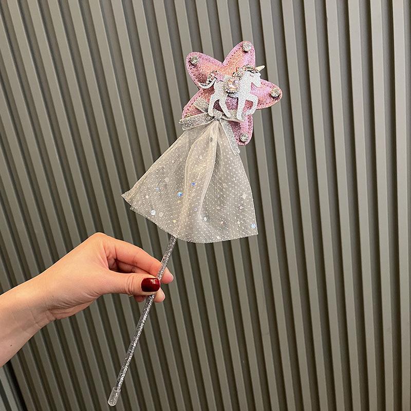Children's Korean Style Hair Accessories: Princess Hair Clips, Baby Headbands, and Unicorn Birthday Party Designs
