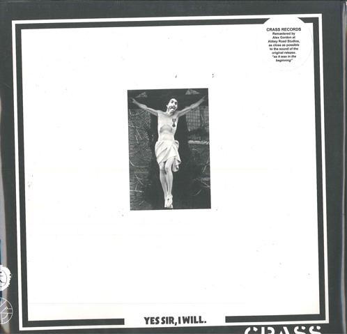 

LP Record CRASS - Yes Sir, I Will. 1219841R Crass Records 2019 UK Rock
