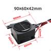 Heater PTC Fan Fast Adjustable 12V for Indoor Kitchen