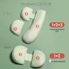 U-Shaped Pregnancy Pillow - Lumbar, Belly, and Back Support for Side Sleepers