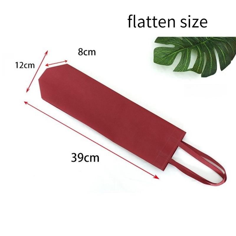 Non Woven Eco-friendly Sack Durable Convenient To Carry At That Time Handheld Red Wine Pocket Vin Rouge Beer Champagne and Wine Packaging Bags 50pcs