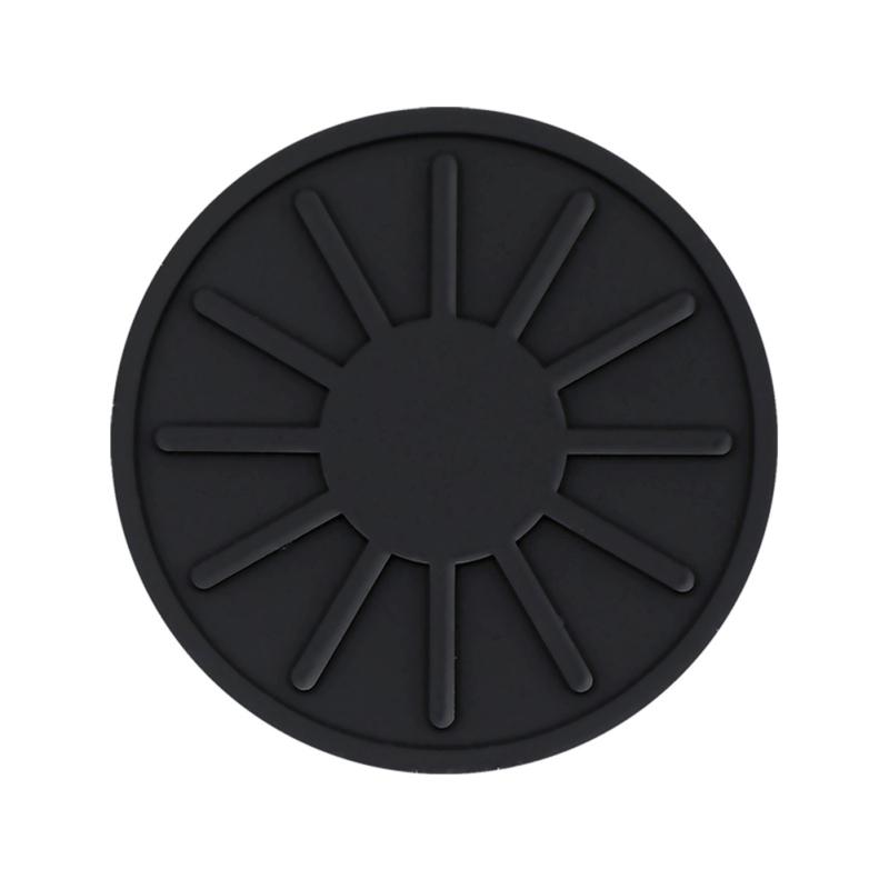 Hot! 4pcs Silicone Coaster Creative Round Universal Household Cup Mat For Water Cup Coffee Cup Tea Cup