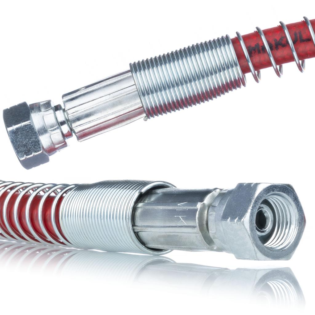 Steel Hose for Painting Unit 30m Red