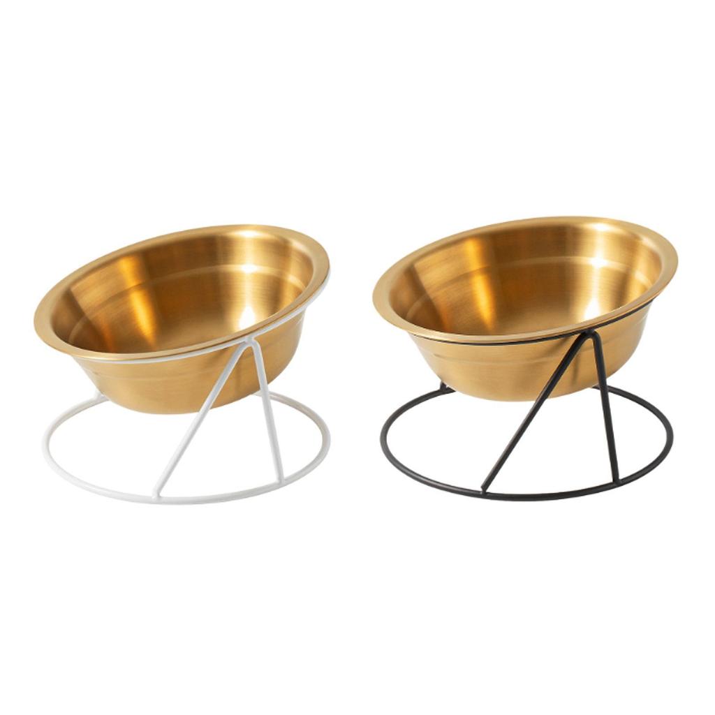 Raised Cat Bowl ,Pet Feeder Watering and Feeding Anti Vomiting Cat Dog Feeder
