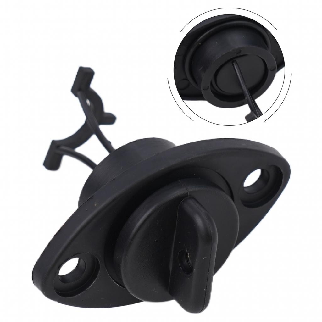 Kayak and Canoe Oval Drain Marine Stainless Steel with Secure Screw Closure