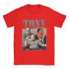 Novelty Tony Soprano Movie T-Shirt for Men Crewneck Cotton T Shirt Short Sleeve Tees Gift Idea Clothing