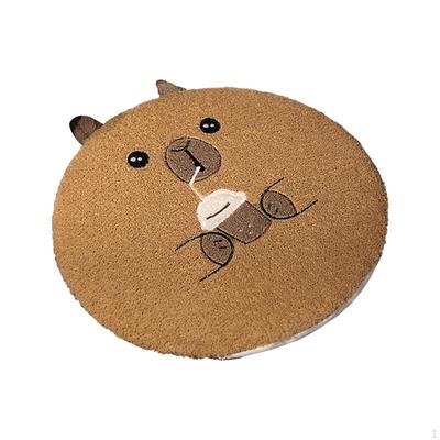 Capybara Chair Cushion Sofa Decor Pad Cute Office Memory Foam for