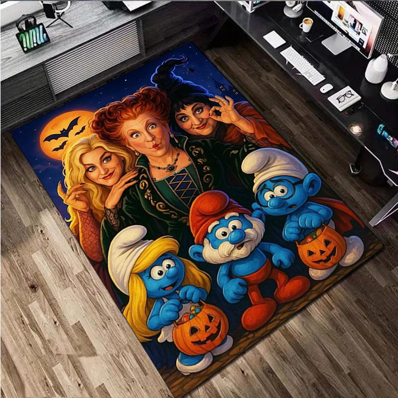 Halloween Magic Carpet Carpet Office Decorative Carpet For Living Room Bedroom Door Mat Floor Rug Computer Chair Area Rug