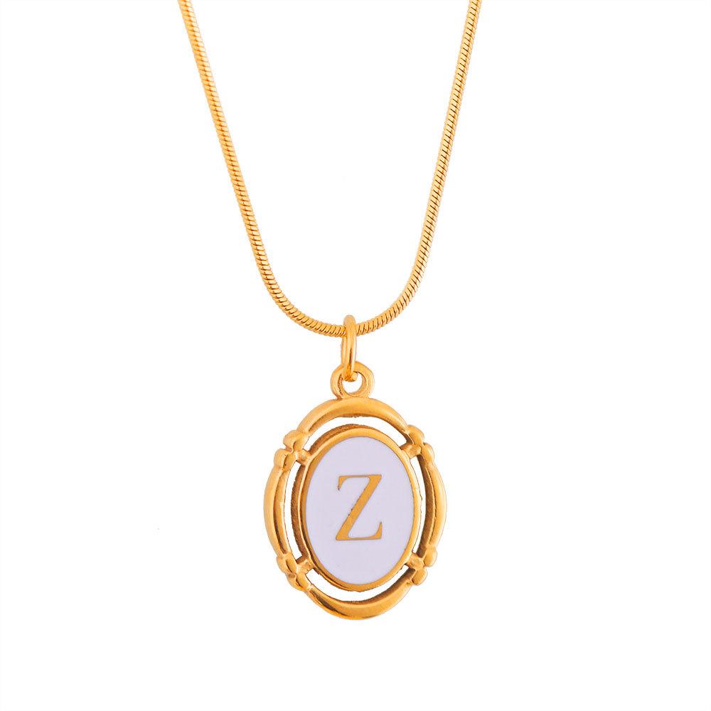 

Ожерелье с 26 буквами, ожерелье со словом из первой буквы, овальная подвеска с 26 буквами