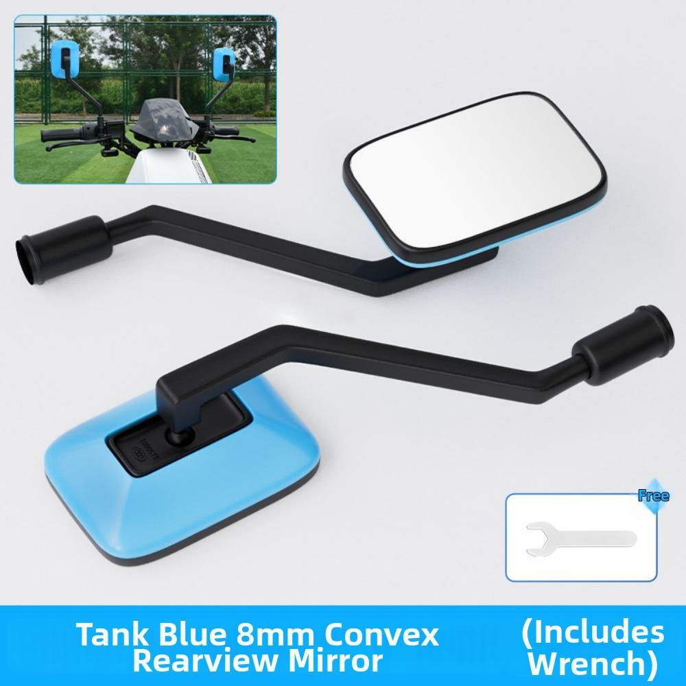 Convex Large Field Electric Scooter Rearview Mirror for Three Wheeled Motorcycle