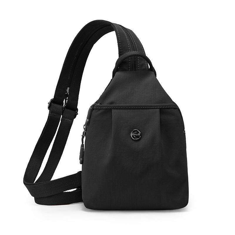 Podróżny plecak dużej pojemności torba damski nowy lekki mały plecak wszechstronny moda tekstura torba na ramię na klatkę piersiową