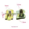 Universal U-Shaped Clip Nut for Car Trim Panel Installation