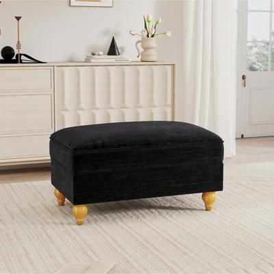 Windsor Stool Chenille - Black