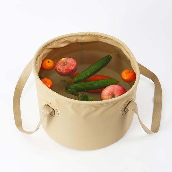 Collapsible Bucket Folding Water Container Portable Camp Wash Basin for Outdoor Traveling Hiking Fishing Car Washing Gardening