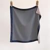 New double-sided silk scarf splicing fashion new versatile neck professional scarf popular recommendation trend
