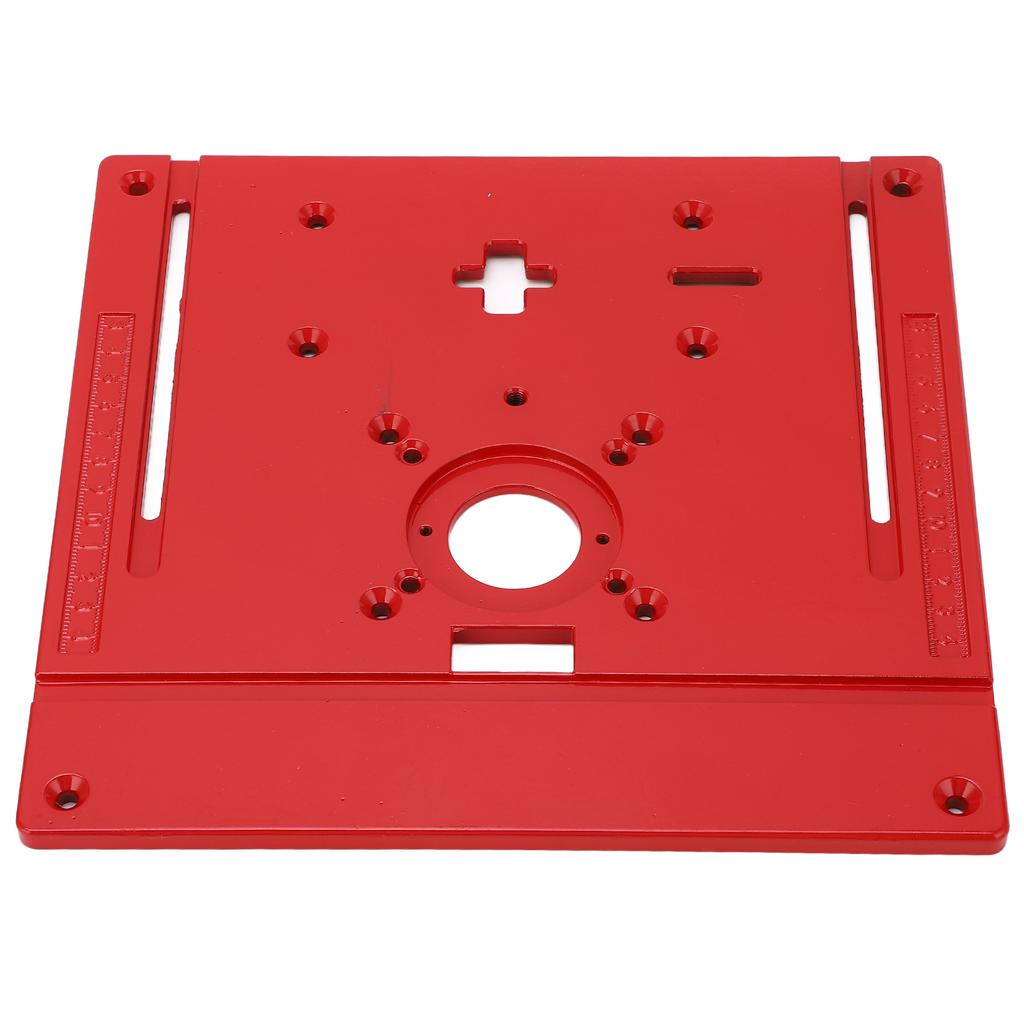 Mașină de tuns lemnul, placa de inserție pentru masă, placa de tăiere a ferăstrăului pendular din aliaj de aluminiu, placa de tăiere a routerului