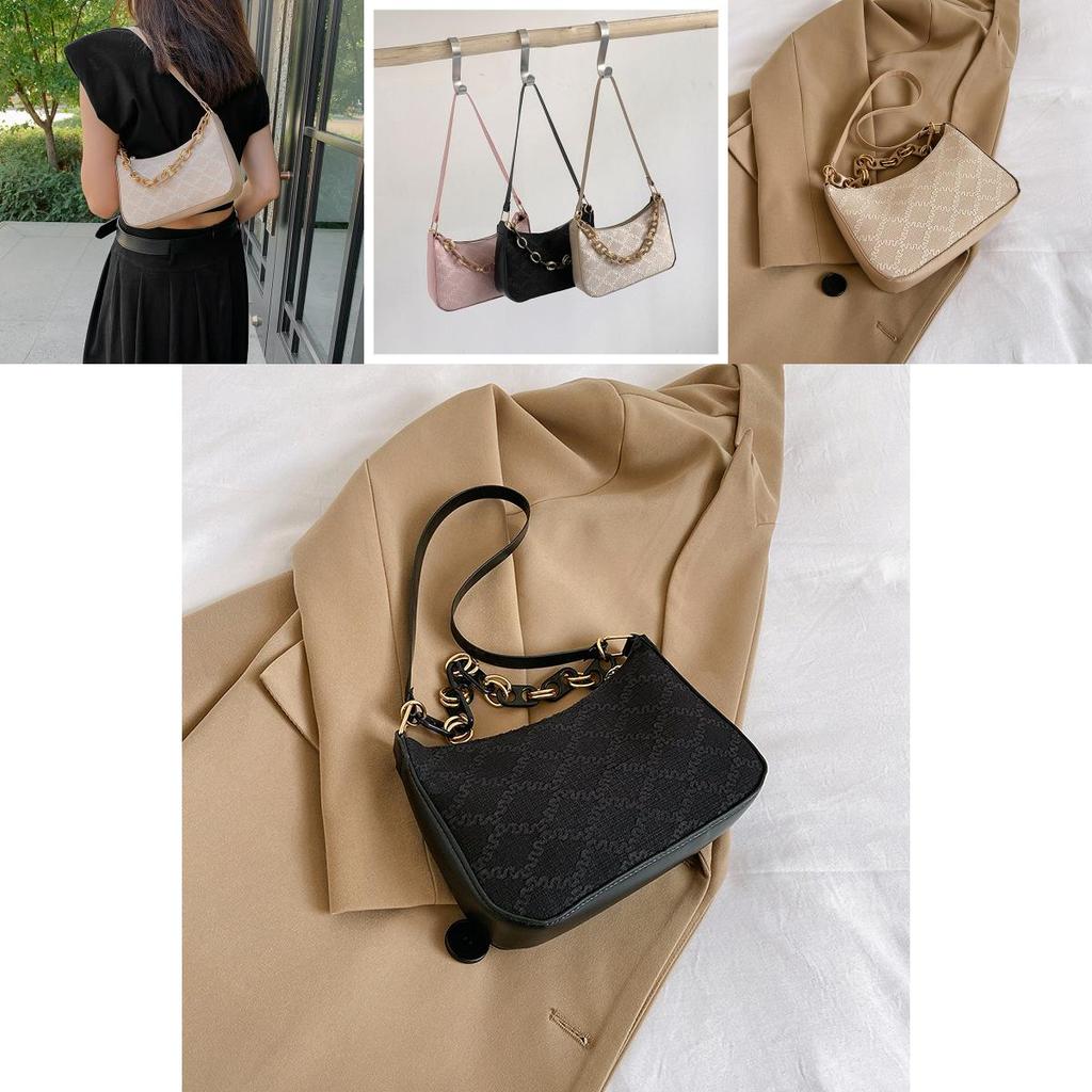 2023 New Summer Fashion Handbag Women Shoulder Bag Street Style Pu Material