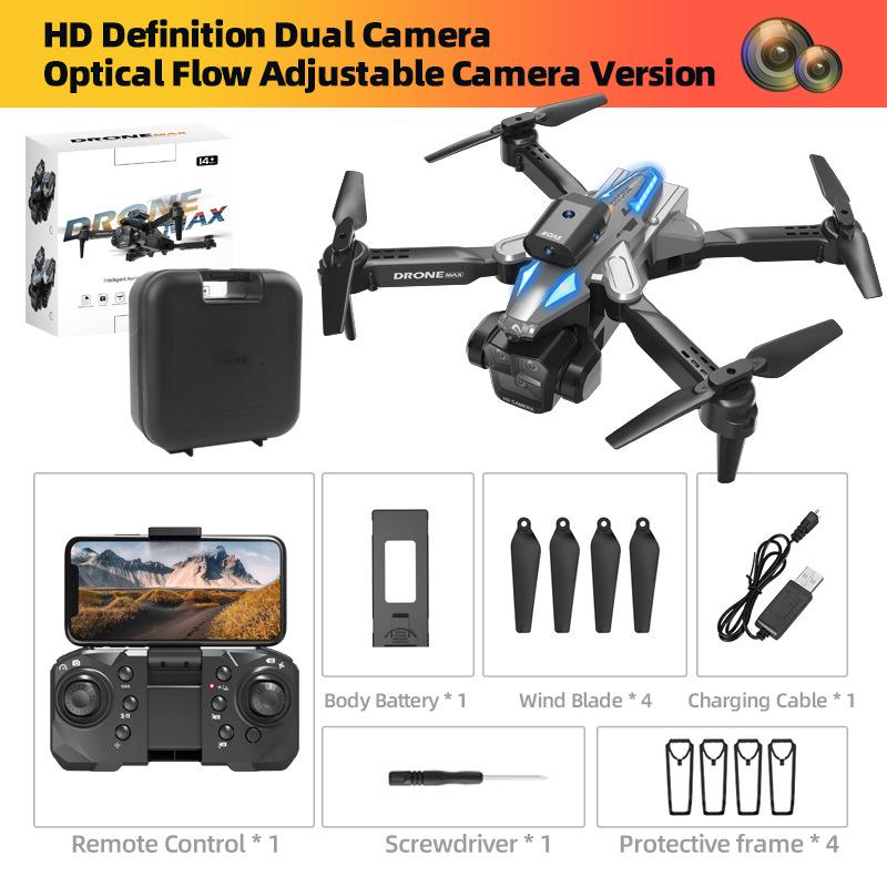 C10 HD Triple Camera Drone with Intelligent Obstacle Avoidance, Remote Control, and Four-Axis Design