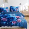 Floral Bedding Set Duvet Cover Set Quilt Cover With Pillowcase For Bedroom Decor Birthday Gift For Girl Women Bedroom Double Bed