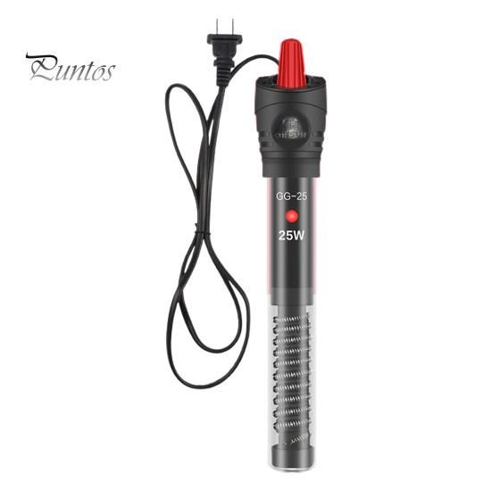 Thermostat Fish Tank Heater Temperature Adjustable Digital Display Waterproof with Indicator Light Heating Rod 100W Submersible for Home Water