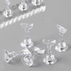 10Pcs Plastic Nail Tips Holder Nail Stand Chess Shaped DIY Magnetic Training Practice Display Manicure Tool