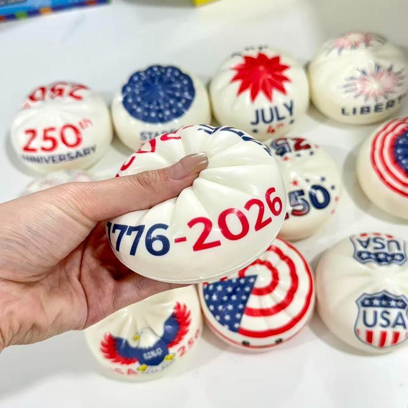 Slow Rebound Sensory Stress Relief Toy American Style Bread Squeeze Toy
