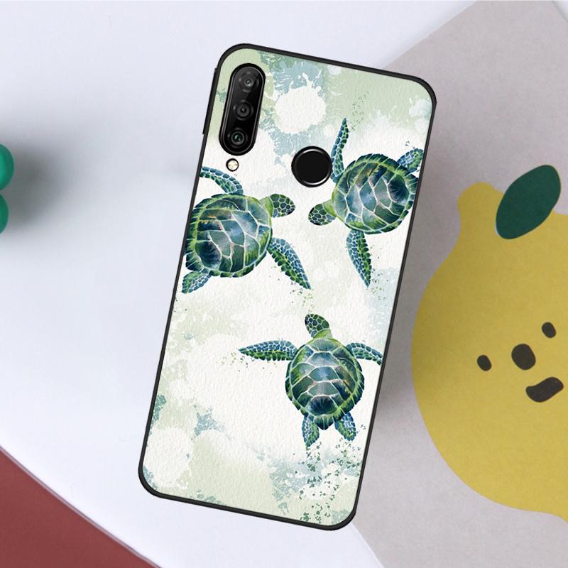 

Sea Turtles For Huawei Nova 12s 12i 11i 8i Y73 Y72 Y61 Y91 Y90 Y70 Y60 9 10 SE P30 P40 Lite P60 Pro Case Nova 10 SE