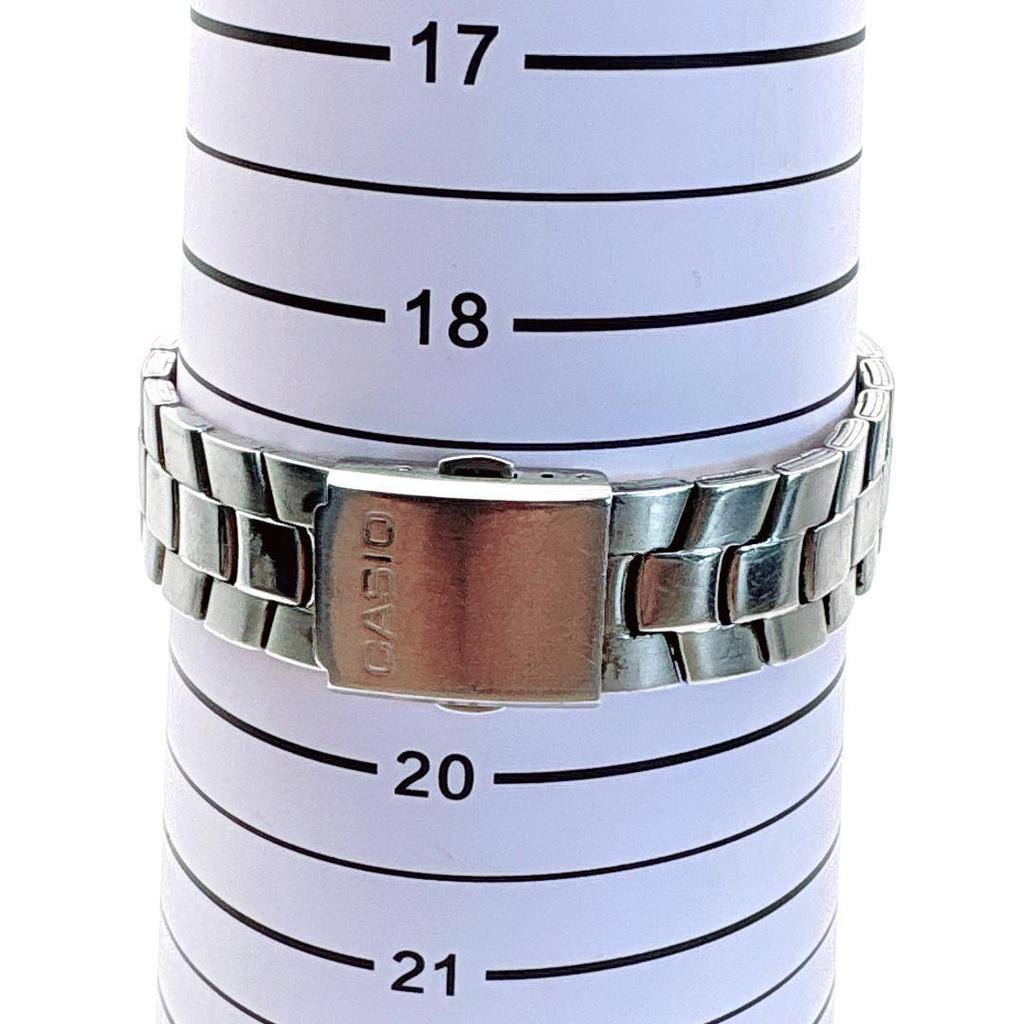 Used New Battery Working Item CASIO EDIFICE Navy Dial Men's Watch