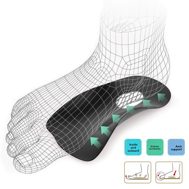 Flat Foot Correction Insole Xo Type Leg Plantar Orthosis Foot Valgus Orthotics High Arch Support Insole