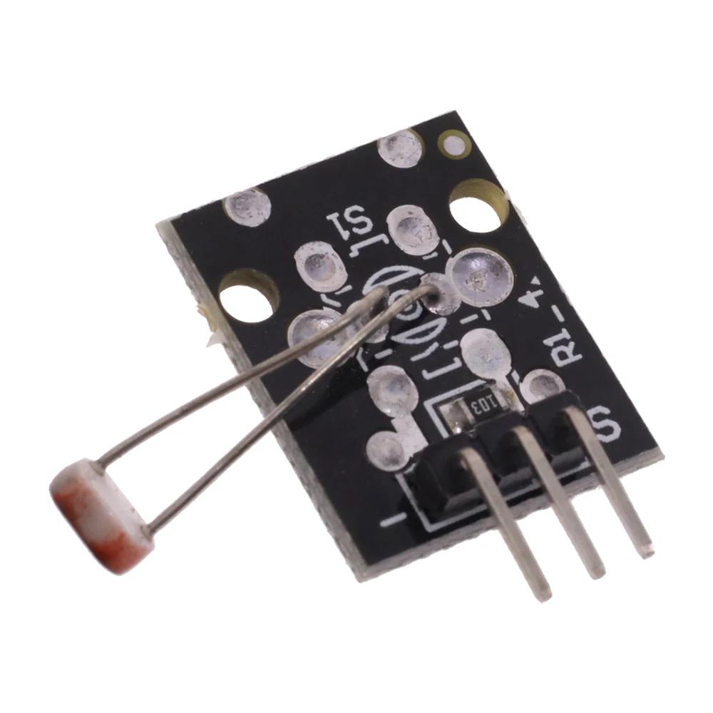 1-10pcs KY-018 3pin Optical Sensitive Resistance Light Detection Photosensitive Sensor Module for Arduino DIY Kit KY018