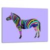 Szklana Płyta Deska Do Krojenia 52X40 Zebra