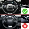 Per Peugeot 408 PHEV 308 III SW GT Hybrid 2022-2025 Adesivi Estensione Leve Cambio DSG Volante Auto