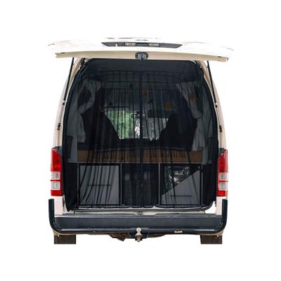 Magnetic Screen For Vehicle 155x146cm Breathable Mesh Curtain Blocks Flies While Allowing Air