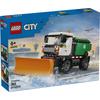 LEGO City Snow Plow Toy Vehicle Building Set for Kids 6-9 Years Old 60490