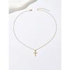 Women's Cross Necklace, Minimalist Religious Jewelry, Suitable For Daily Or Outdoor Wear, Christian Women's Gift
