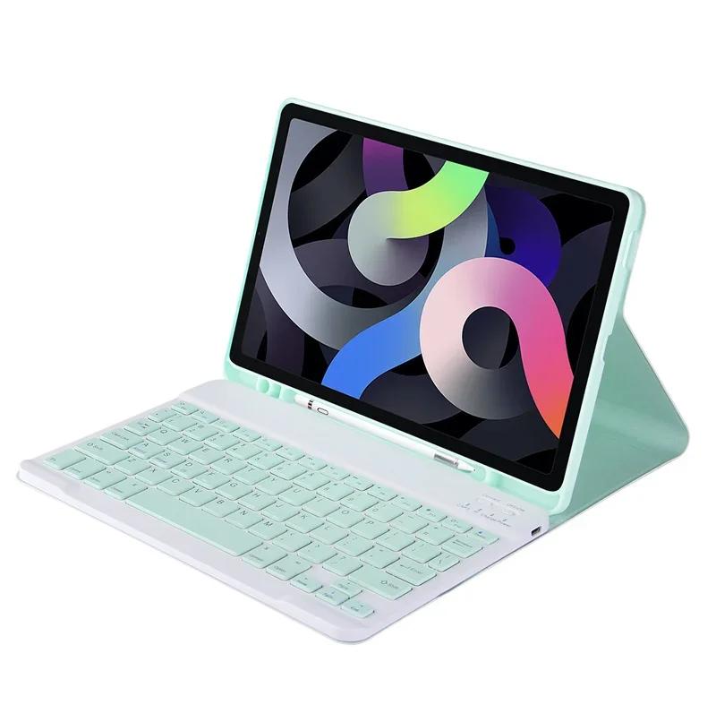 

Для Samsung Galaxy TAB S10 Ultra 2024 Tab S11 11 дюйм Чохол 2025 Клавіатура Бездротова клавіатура Чохол для планшета Для Galaxy Tab S11 5G SM-X730/SM-X736 tab S9 FE plus 12.4 м ятний