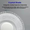 3 Color E27 Screw Bulb Led Crystal Lamp Super Bright Home Living Room Eye Protection Energy-saving Lamp Bedroom Lighting Decorate