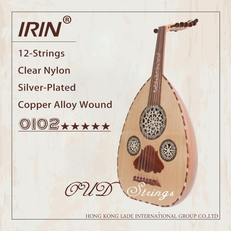 Arabic Oud String Musical Instrument Part Nylon Silver-Plated Alloy Wound String