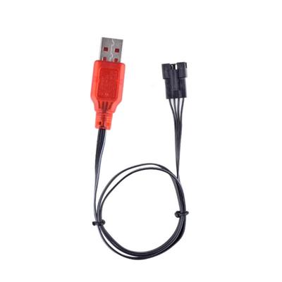 SM4P USB-Ladekabel SM4P Ladegerät LED-Anzeigen Für 7,4V Lithium-Akku RC-Modellfahrzeuge Boote Fernsteuerbares Spielzeug