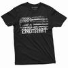 Men's Second Amendment Patriotic T-shirt 2nd That Gun Rights Constitution Tee