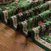 Plant Flower Table Runner with Tassels Jacquard Living Room Cabinet Cover Kitchen Dining Table Runner Party Decoration