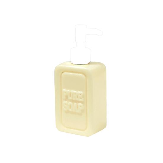 1:12 Scale Mini Lotion Dispenser Miniature Dollhouse Bathroom Accessories Resin Tiny Soap Bottle for DIY Micro Scene Decor